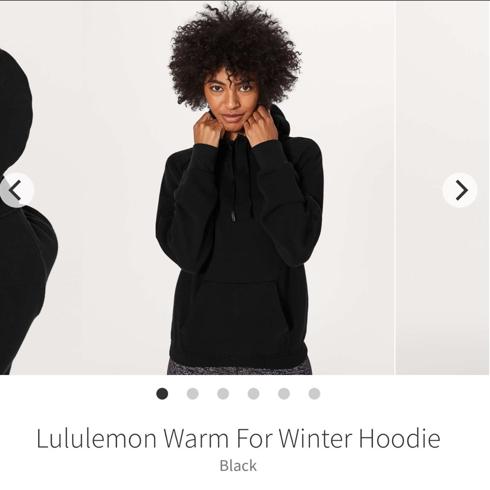 Lululemon warm for winter hoodie